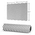 Silver Chevron Gaming Mouse Pad